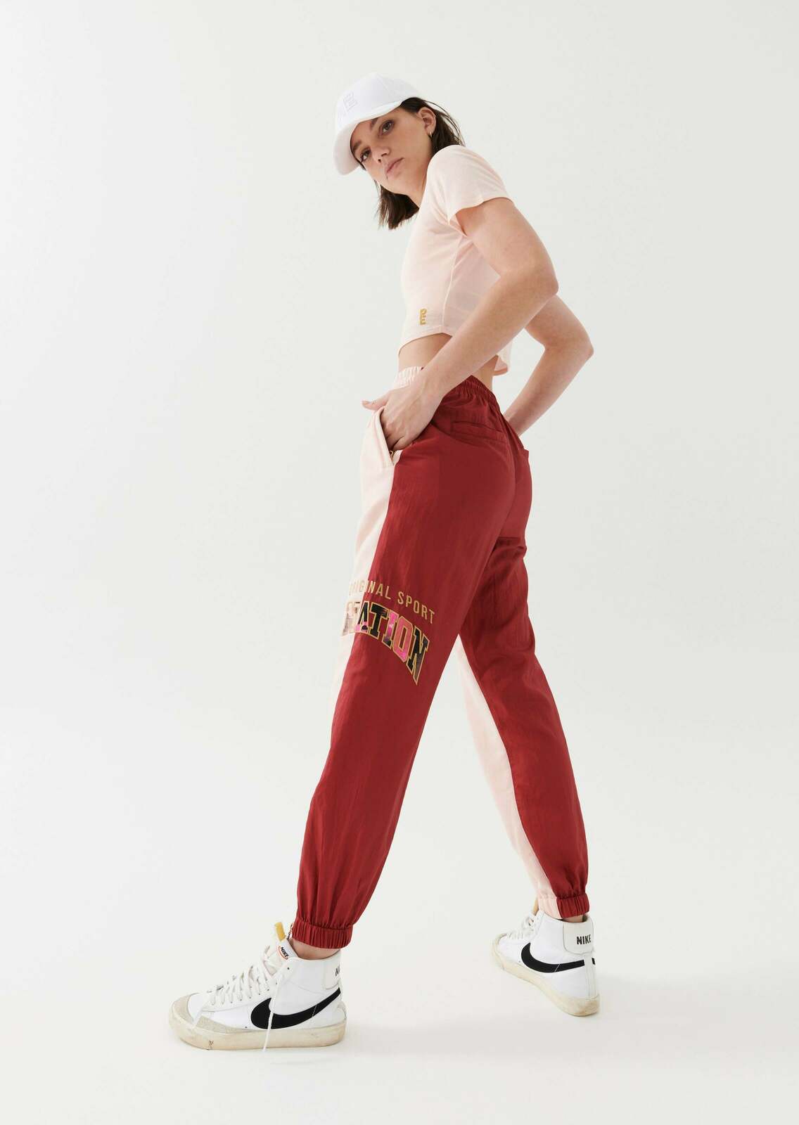 DOUBLE UNDER TRACKPANT IN CANDY
