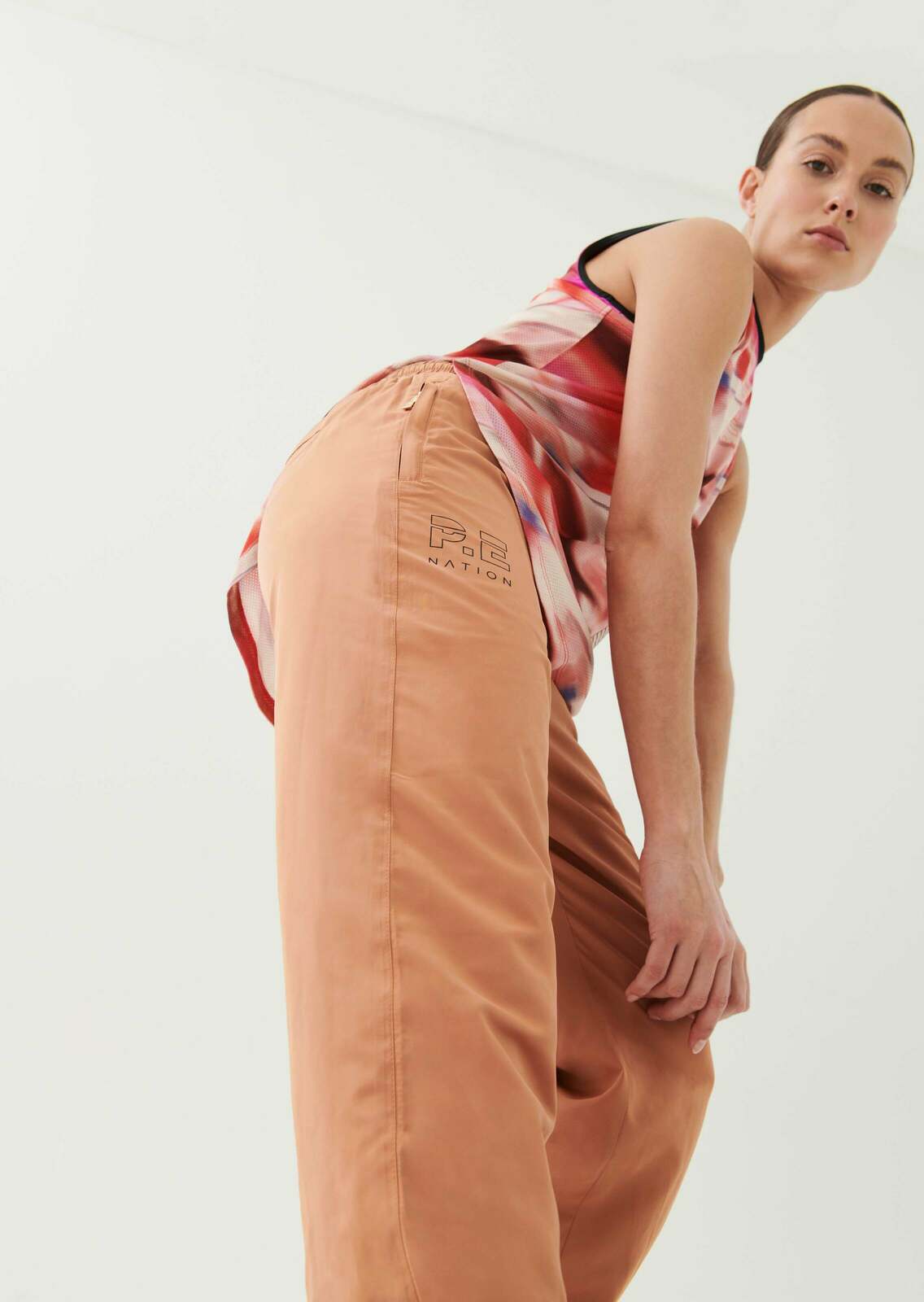 GOAL SIDE TRACKPANT IN CARAMEL