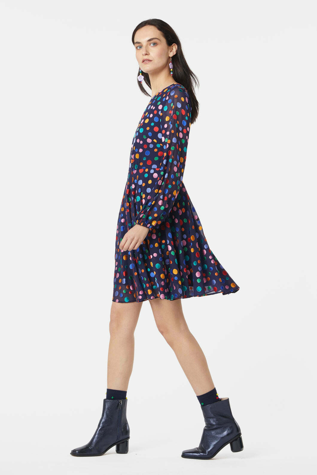 Rainbow Flake Dress