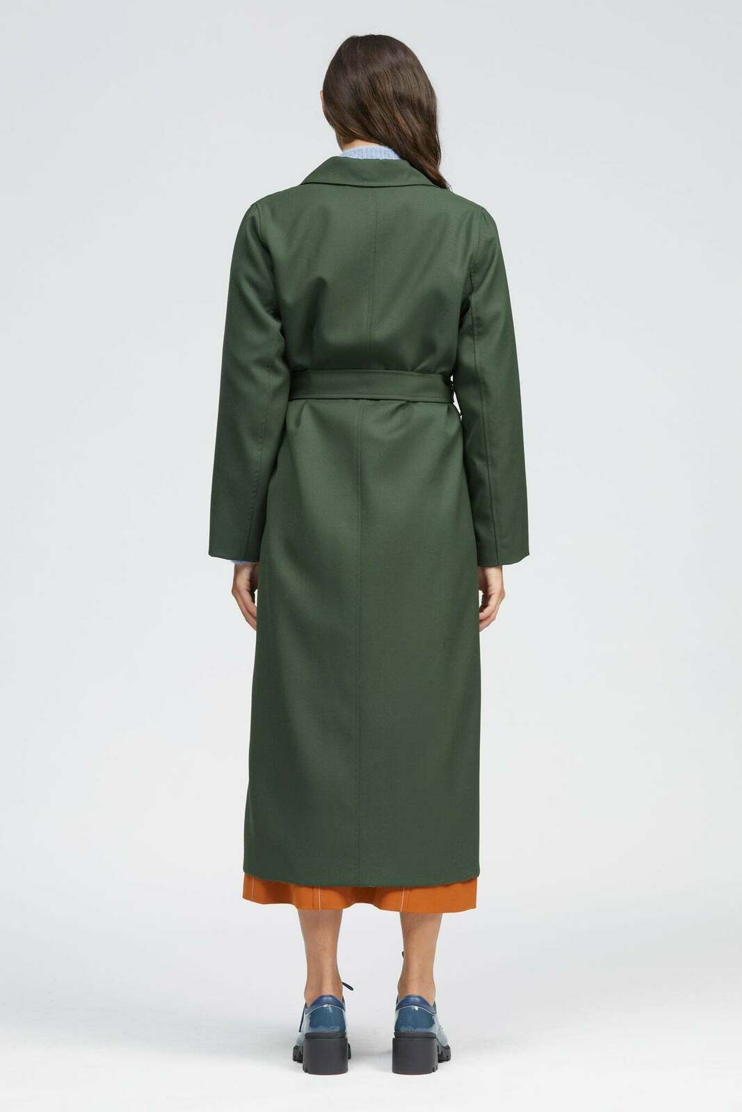 Obel Coat Dark Green