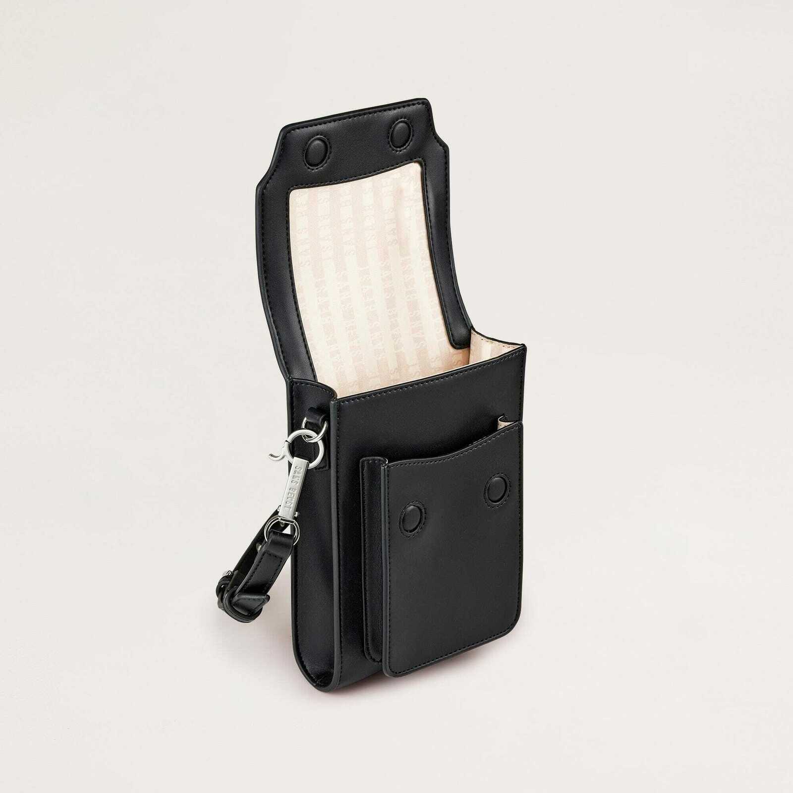 Bandolier Crossbody - Noir + Silver