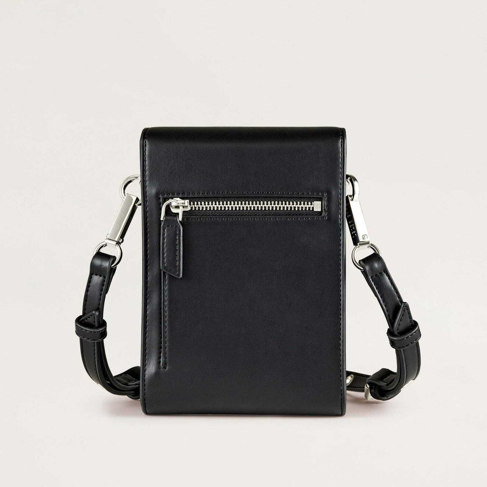 Bandolier Crossbody - Noir + Silver