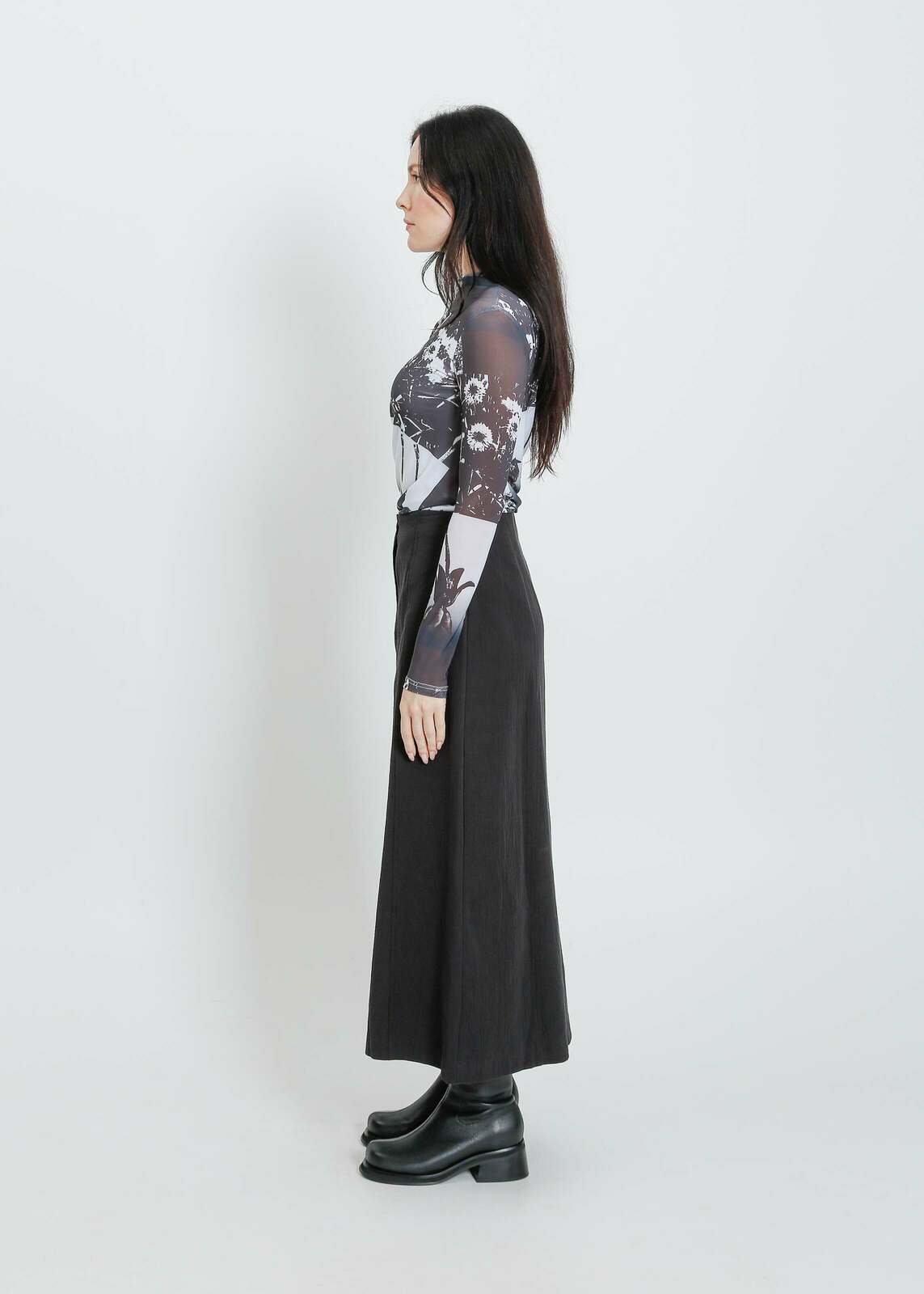 AKITA SKIRT / BLACK