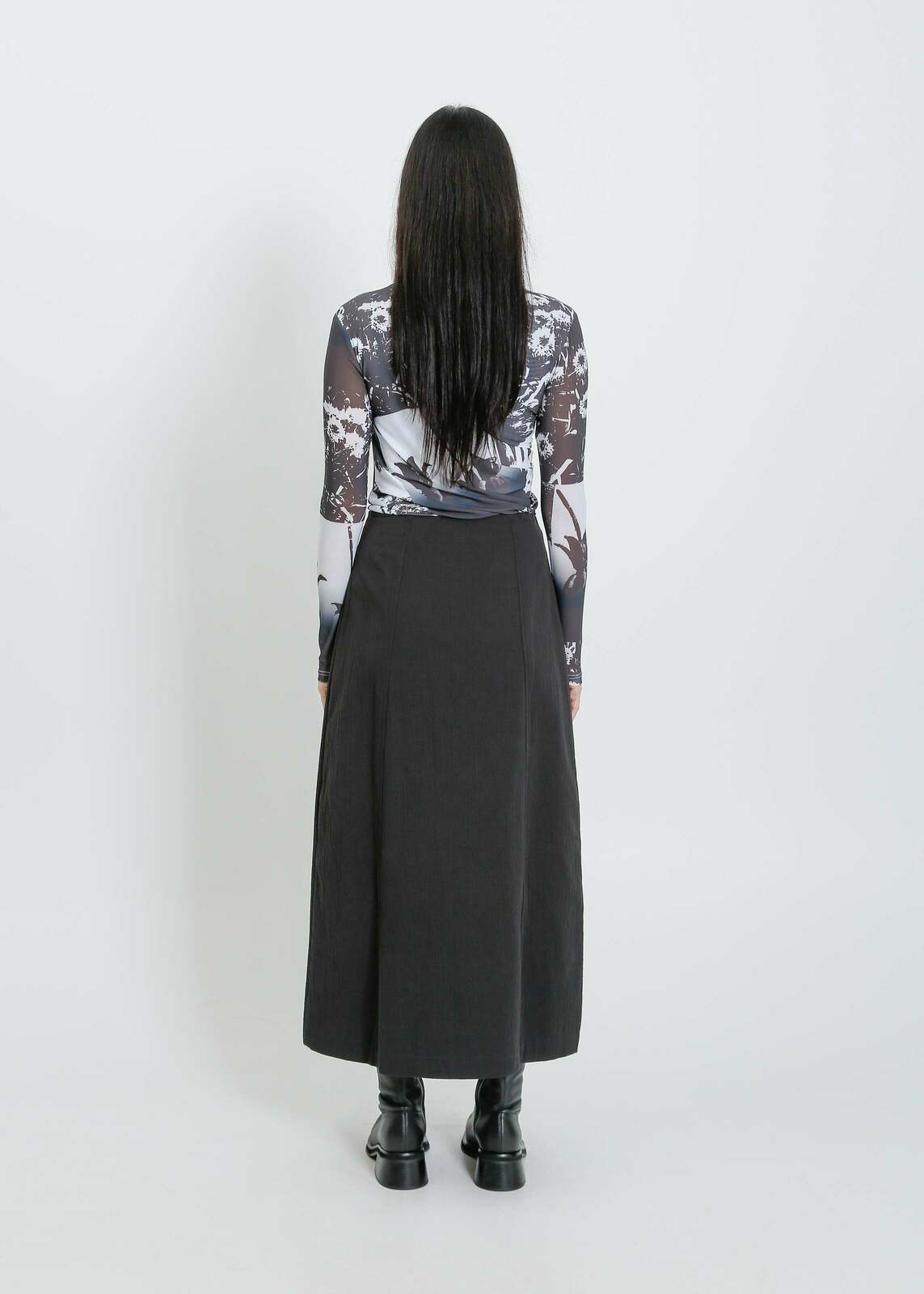 AKITA SKIRT / BLACK