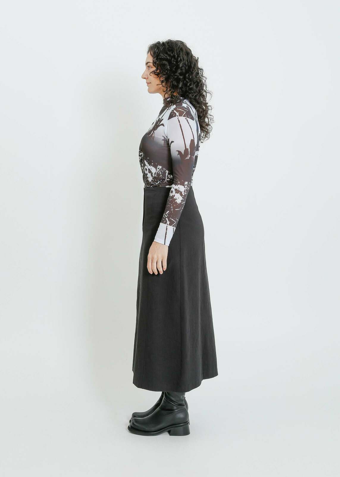 AKITA SKIRT / BLACK