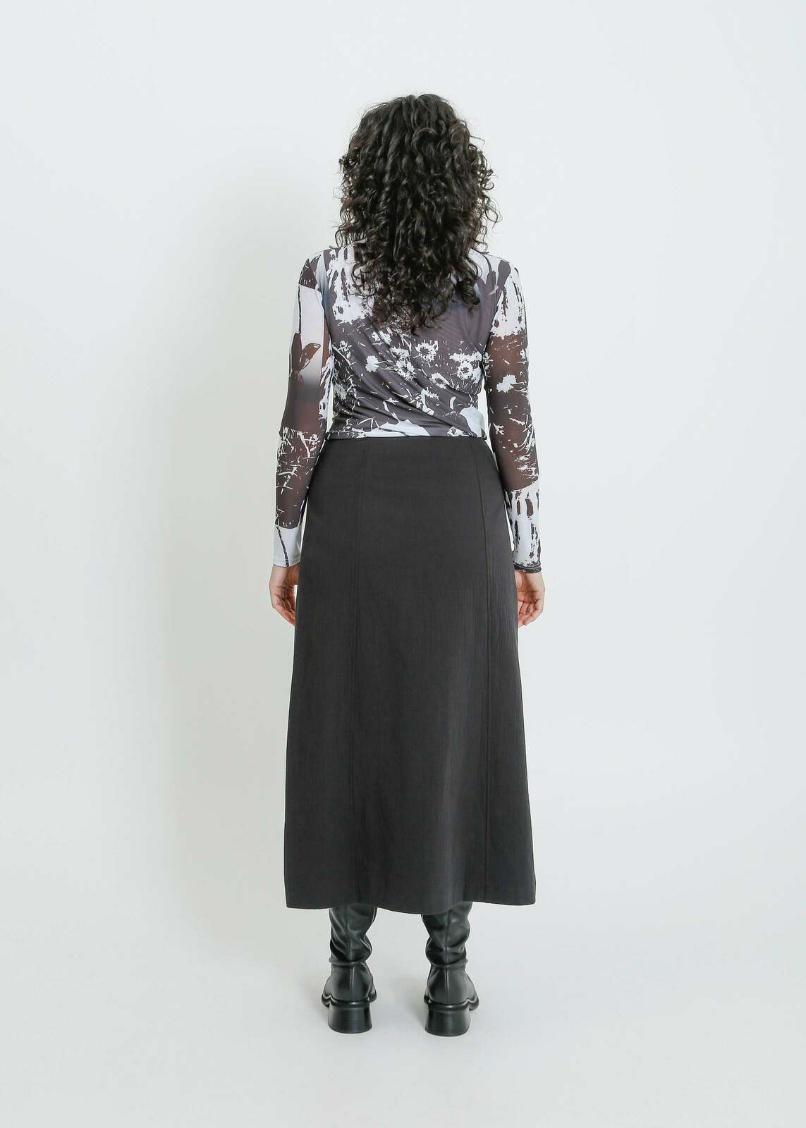 AKITA SKIRT / BLACK