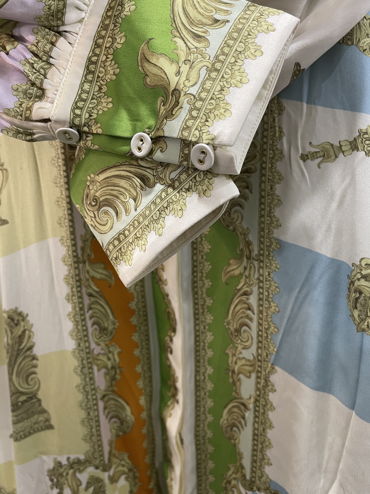 CHECKMATE SILK SHIRTDRESS MULTI AU10/US6
