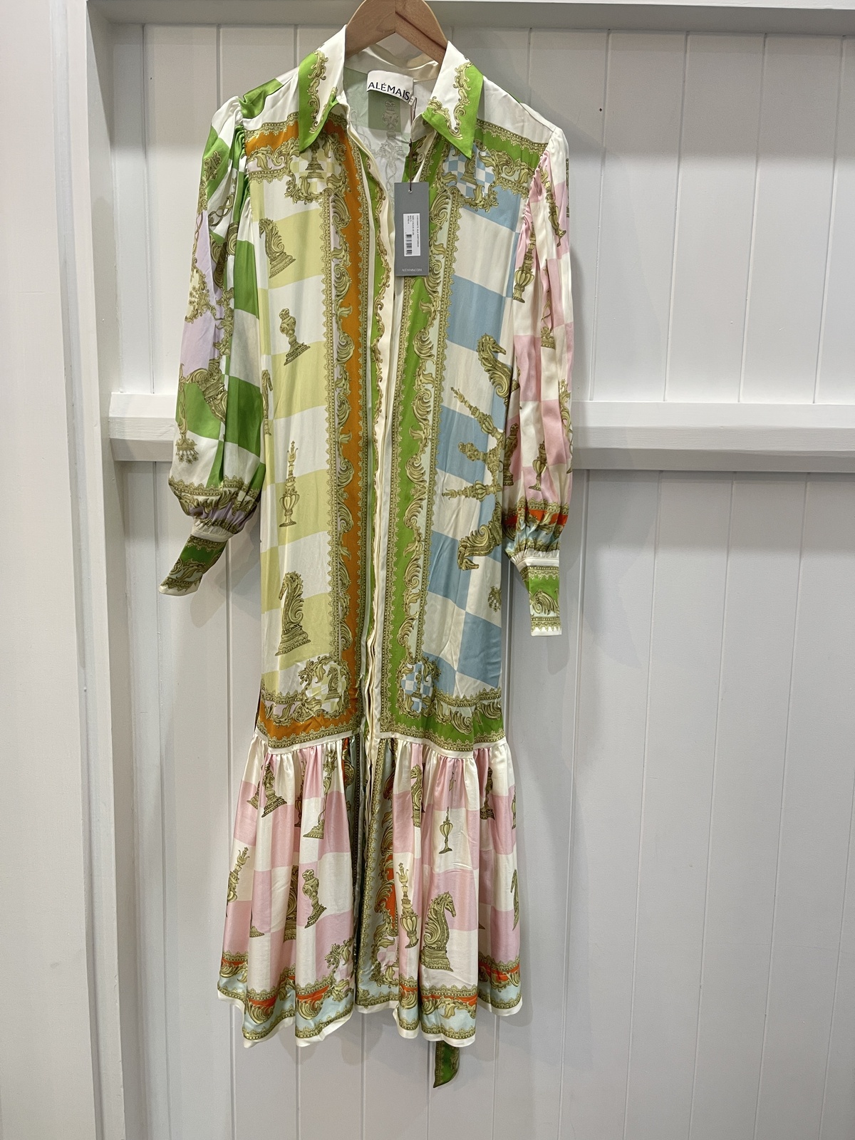 silk shirt dress size 8 BNWT