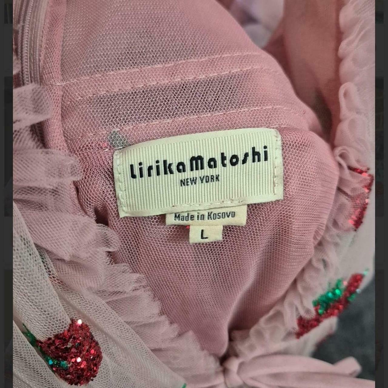 Strawberry Midi Dress and matching Face Mask 