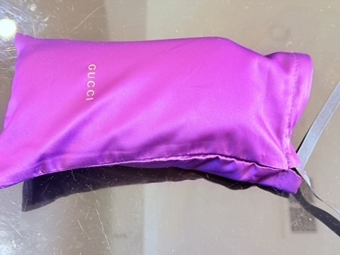  GG1039S 001 Black/Yellow Round 58 mm Men's Sunglasses