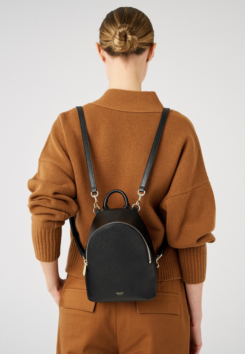 Inez Mini Backpack Black