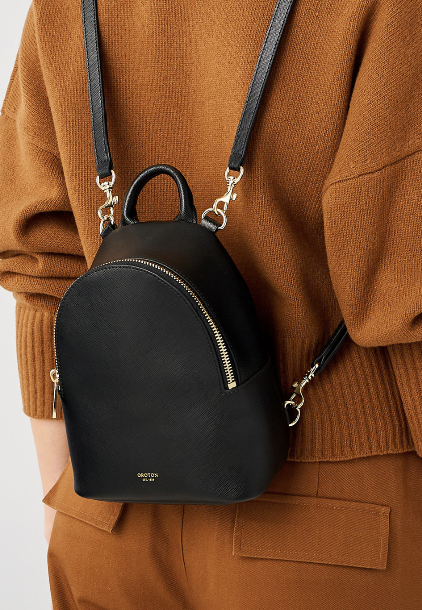 Inez Mini Backpack Black