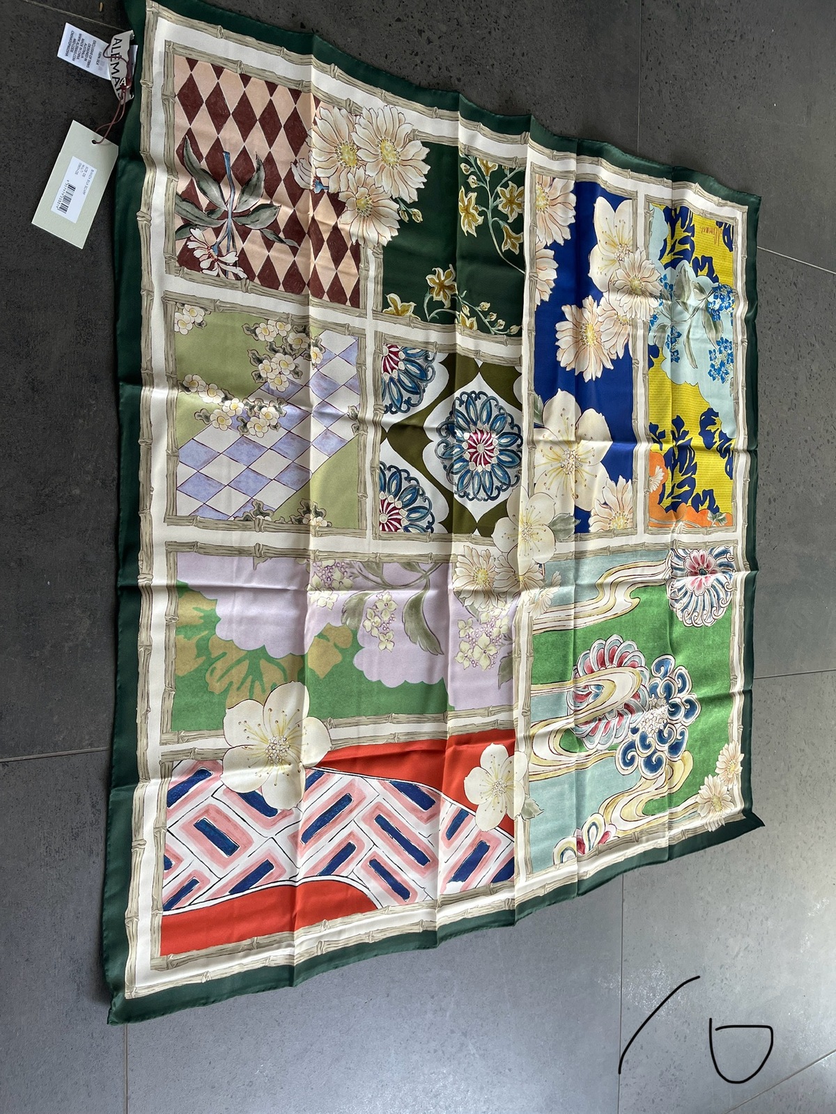 silk scarf BNWT