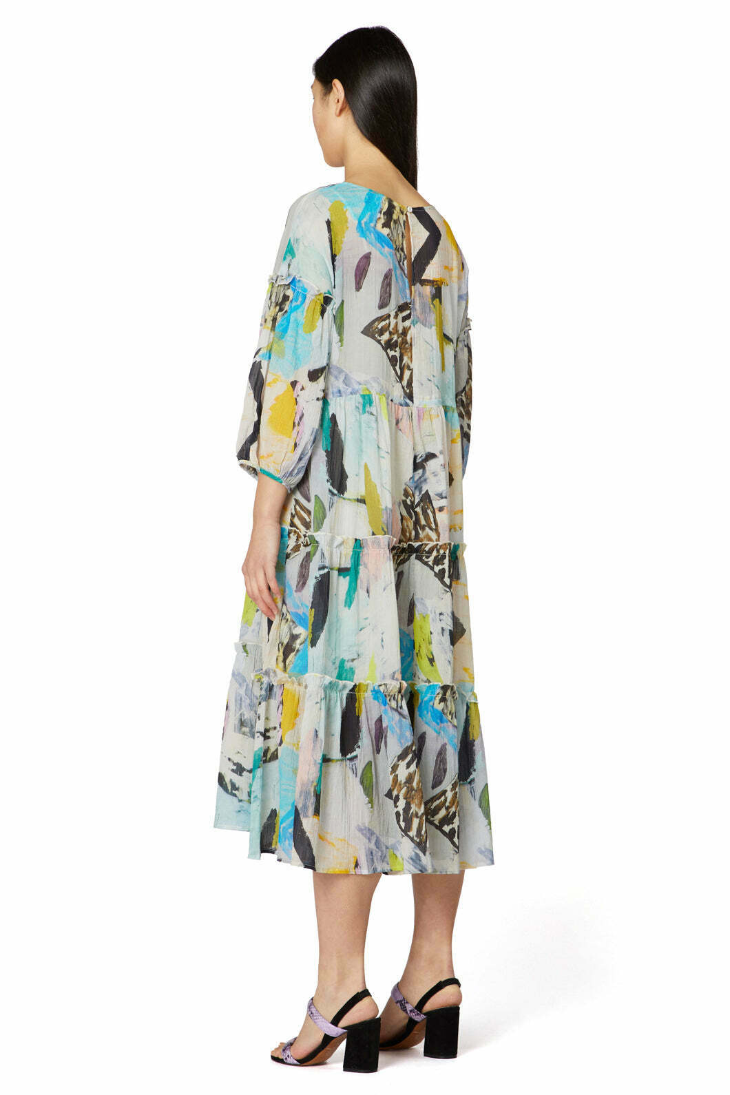 Diffuse N Disperse Long Dress