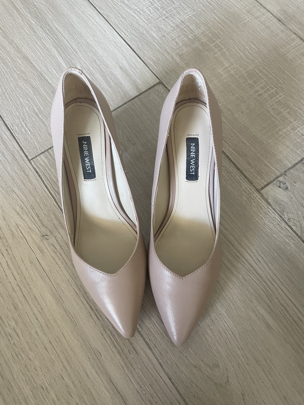 Cate - Nude Block Heels -