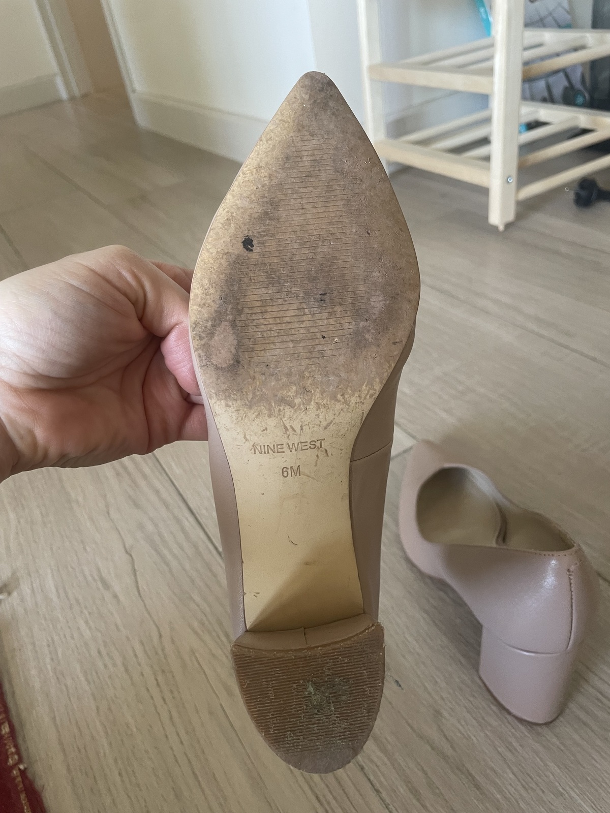 Cate - Nude Block Heels -