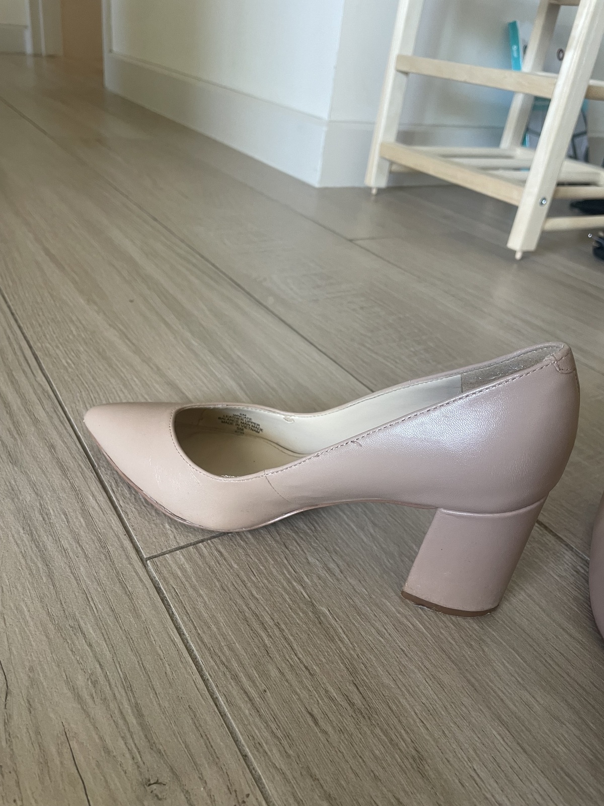 Cate - Nude Block Heels -