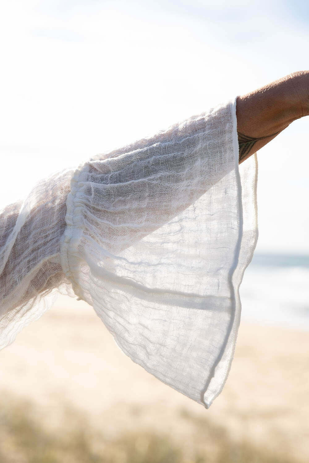 Como Linen Dress - Off White