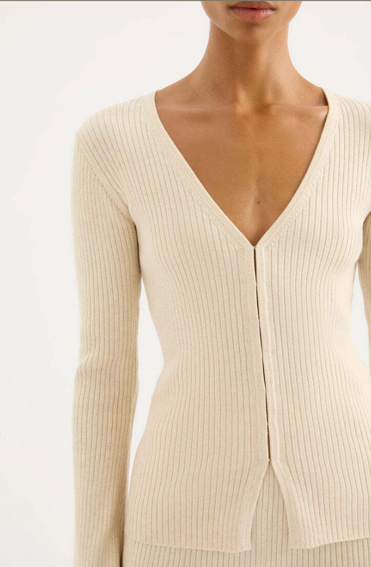Nude Lucy - Ettiene Knit Cardigan (Cream)
