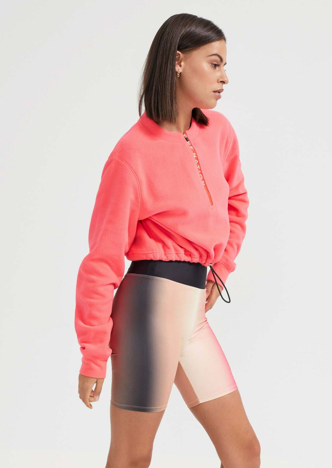 DOUBLE TEAM SWEAT IN PINK