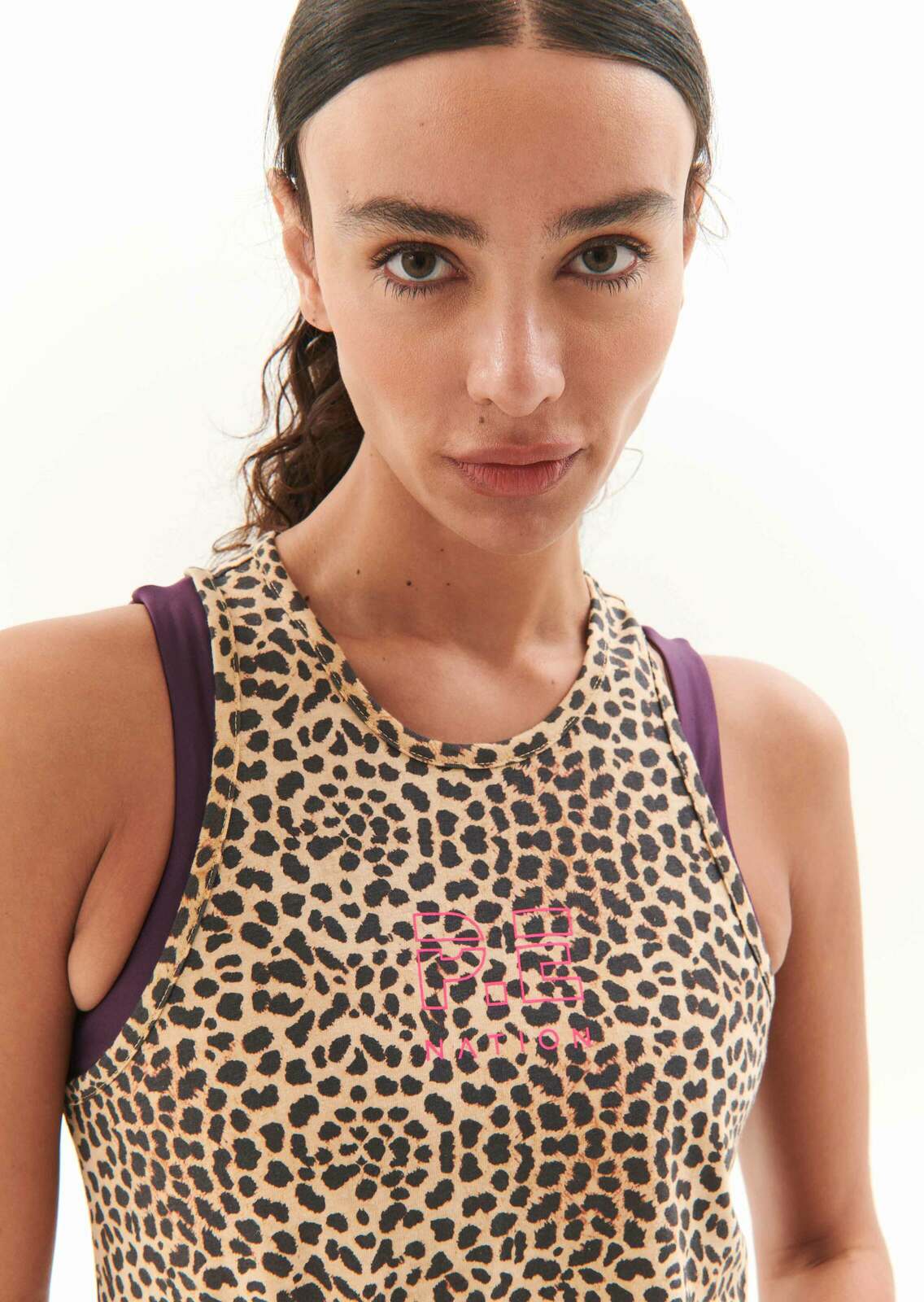 DEL MAR TANK IN ANIMAL PRINT
