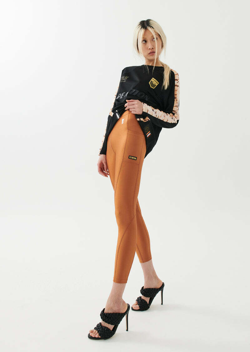 CENTRE COURT LEGGING IN COPPER