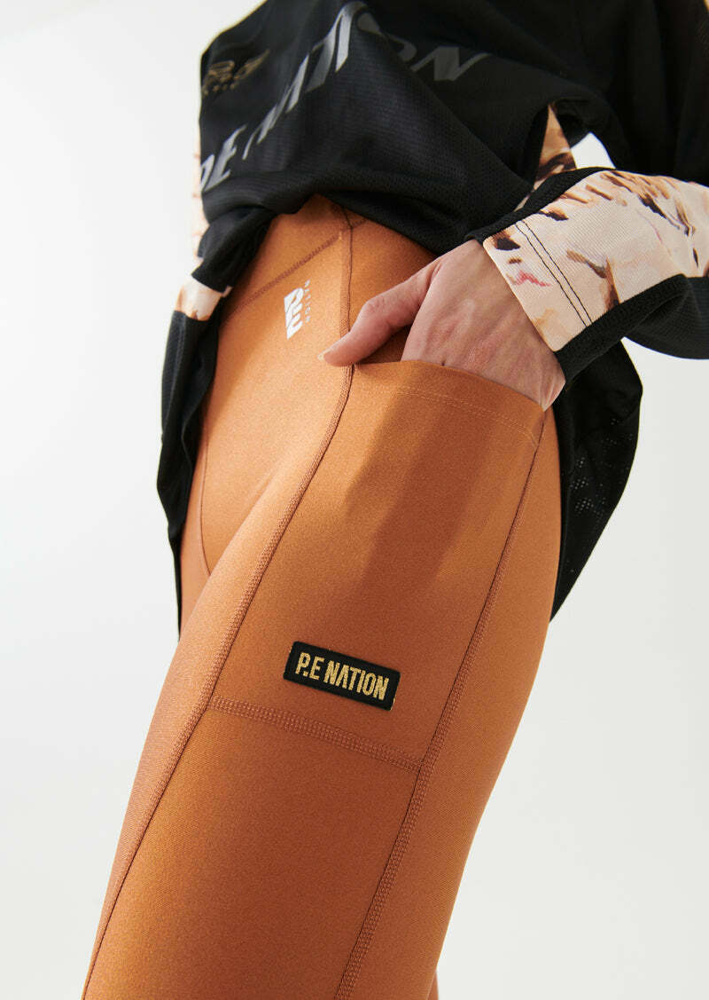 CENTRE COURT LEGGING IN COPPER