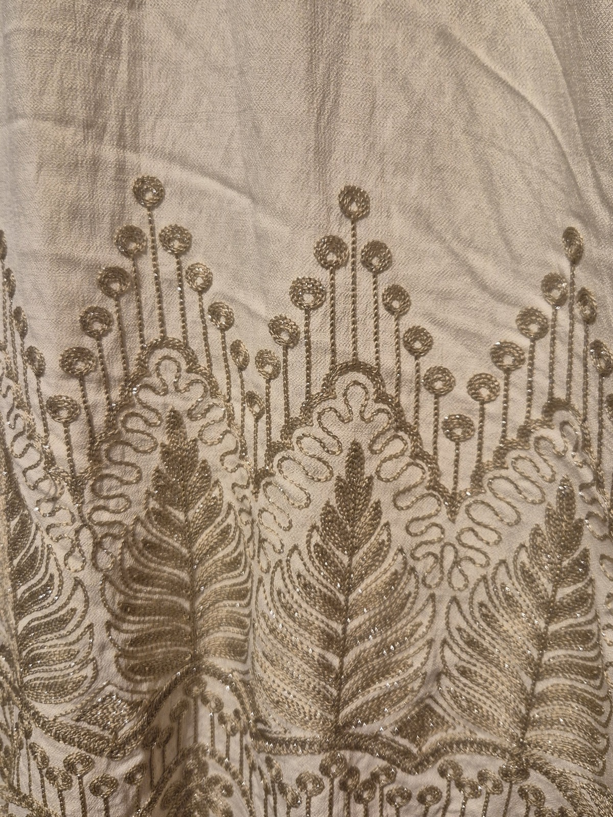 Embroided maxi dress