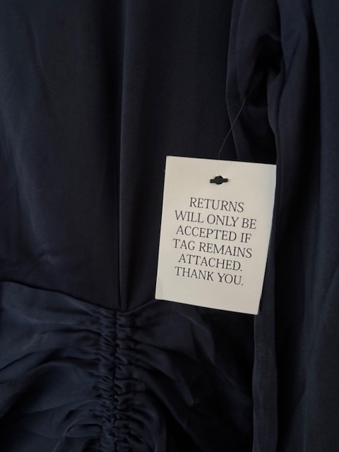 Fitzgerald Dress - Navy Blue