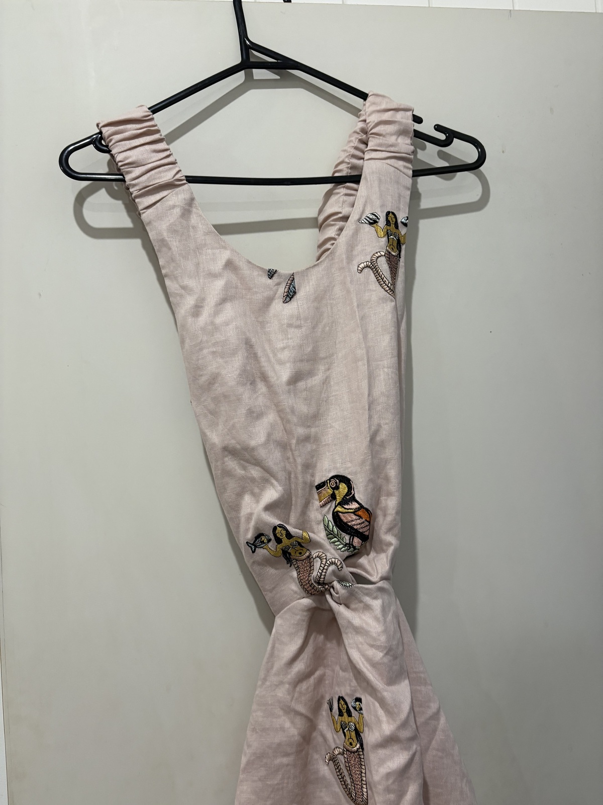 Vacay Twist Front Dress in Primrose Size 10