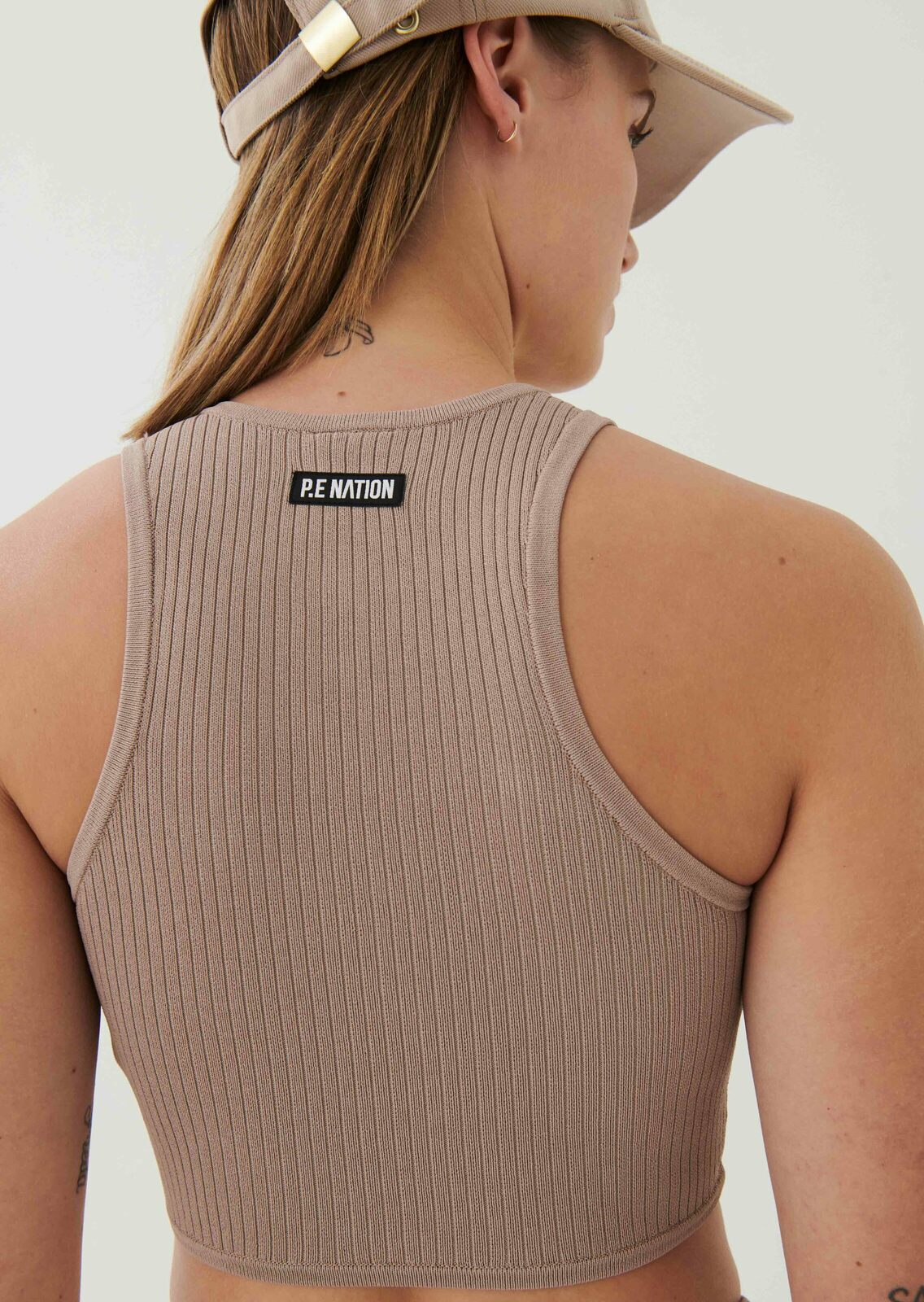DOWNSWING TANK IN TAUPE
