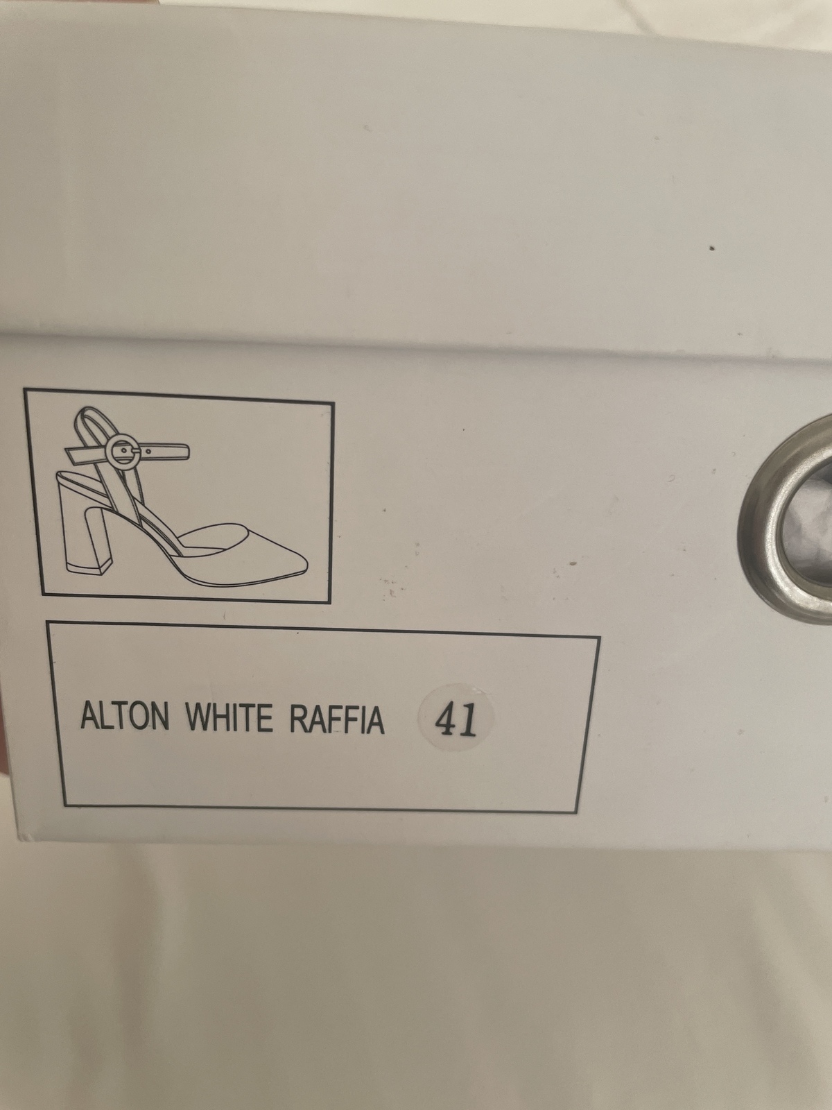 ALTON MID HEALS ( WHITE RAFFIA)41