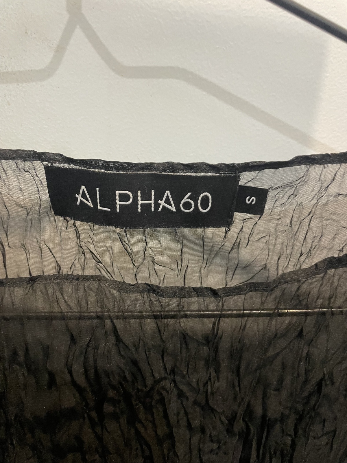 Shaun pleat top