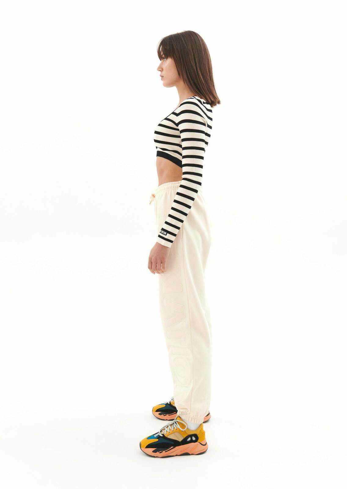 OBJECTIVE KNIT LS TOP IN MULTI
