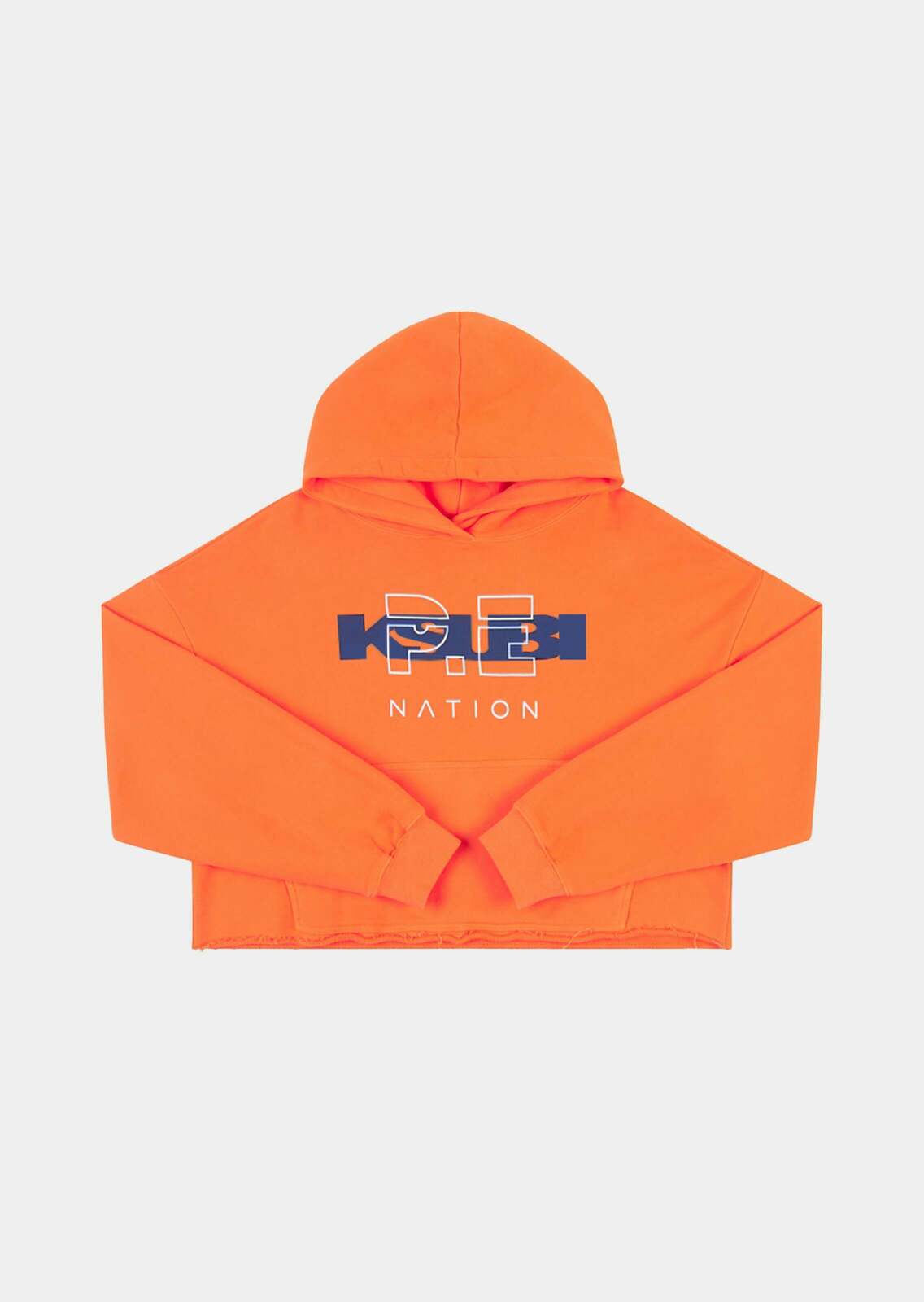 SHOCKING ORANGE HOODIE IN ORANGE