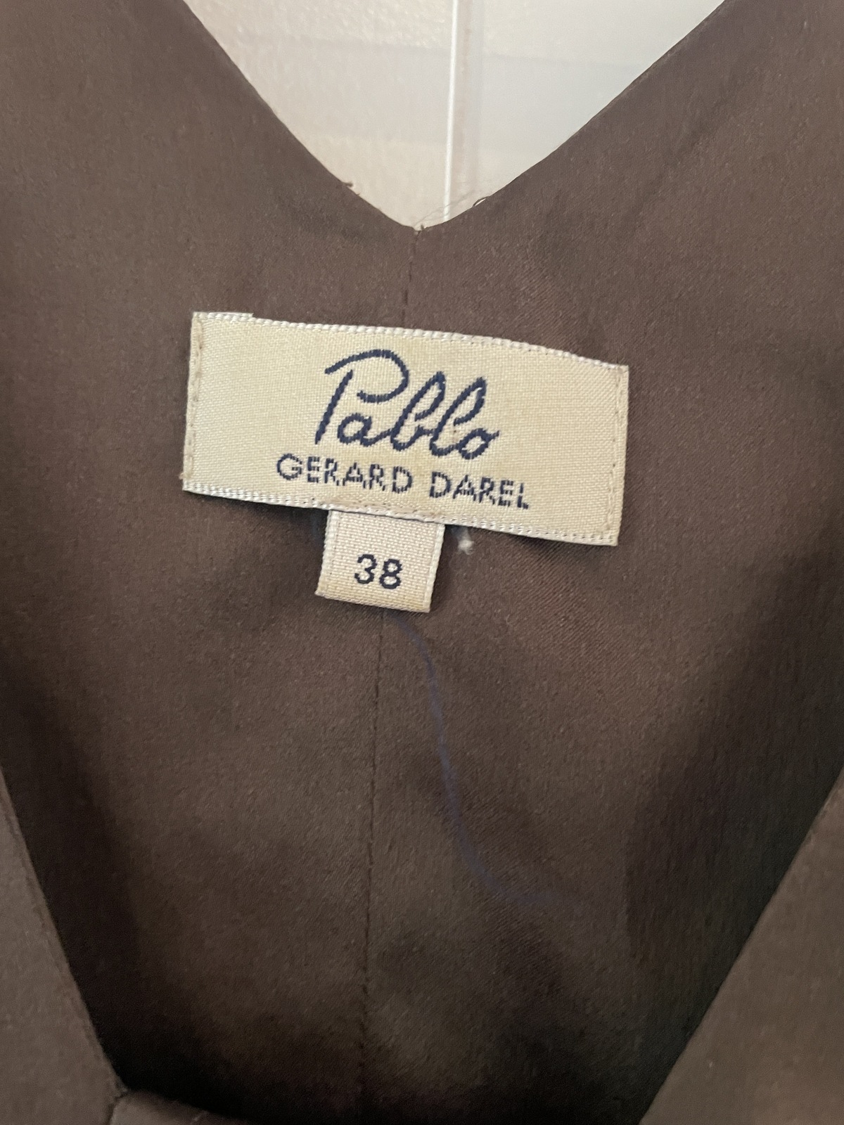 Pablo by Gerard Darel silk sleeveless dress