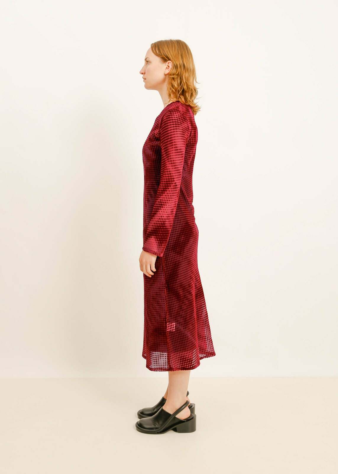 W24 | ADRIAN DRESS / BLOOD RED