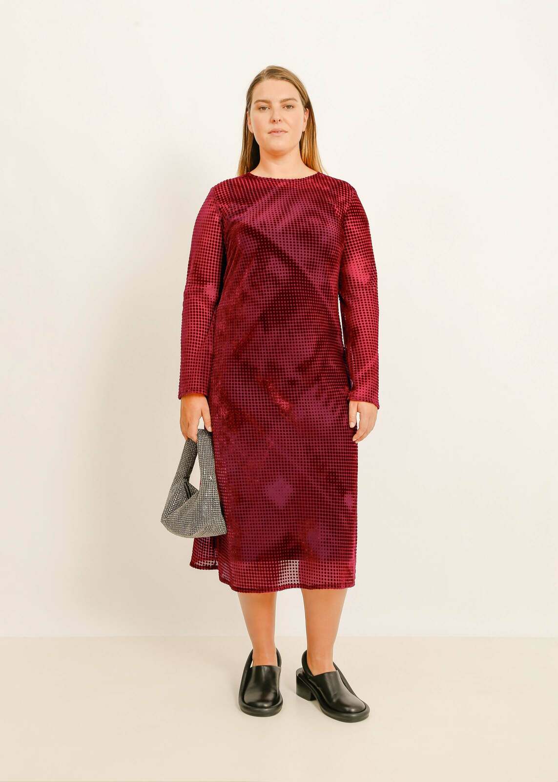 W24 | ADRIAN DRESS / BLOOD RED