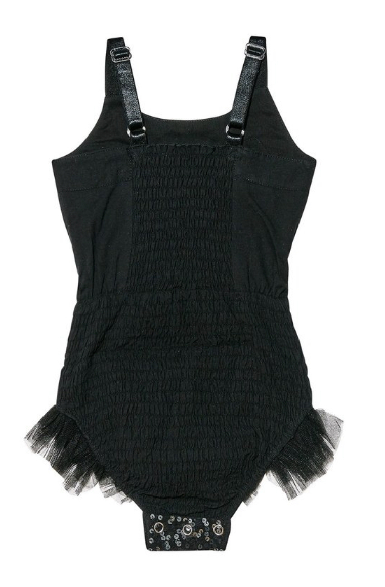 Black Bebe Skull Patch Onesie halloween size 3-6 months RRP$187