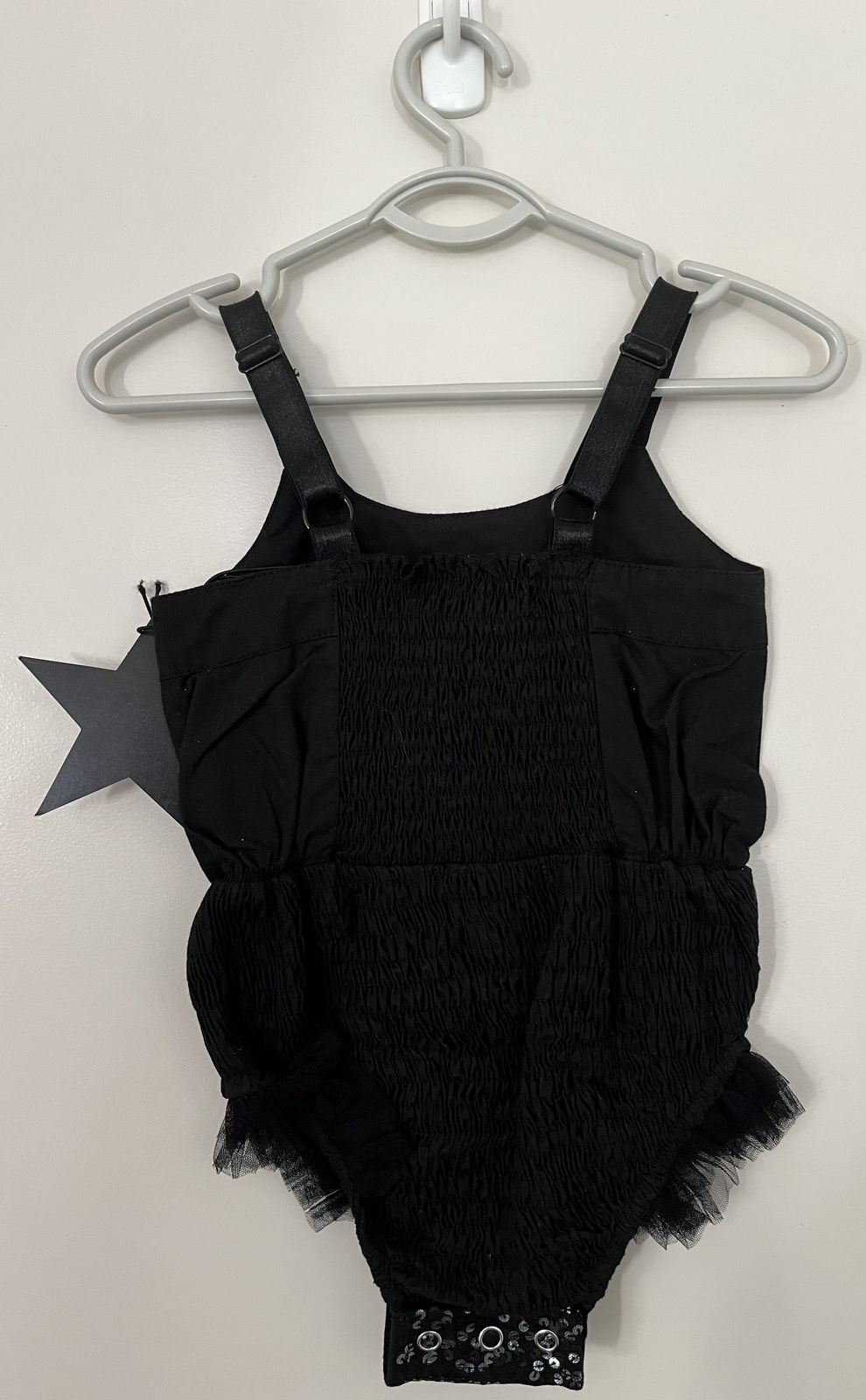 Black Bebe Skull Patch Onesie halloween size 3-6 months RRP$187