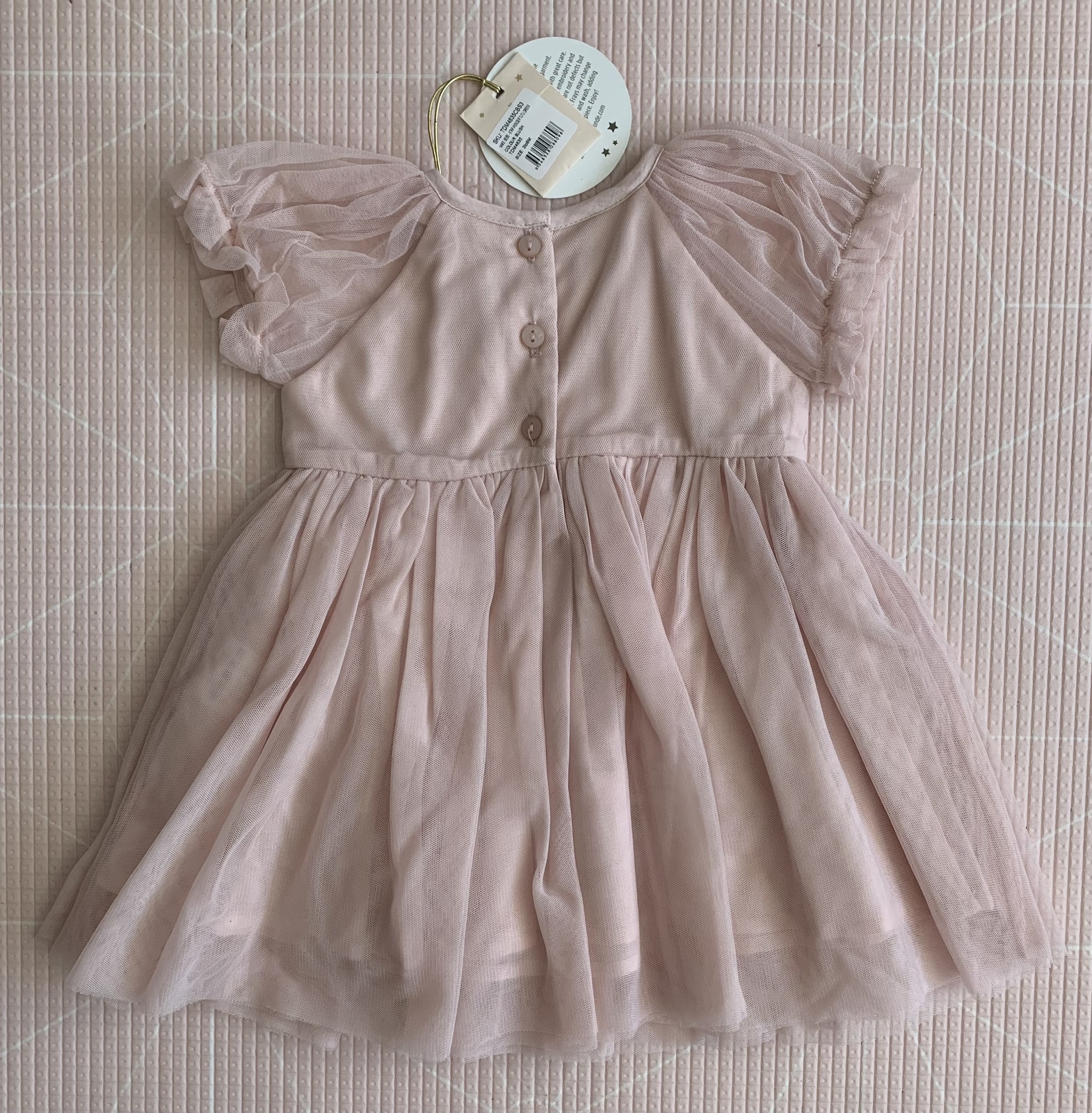 BNWT Bébé Pink Tutu Dress size 3-6 months RRP$138