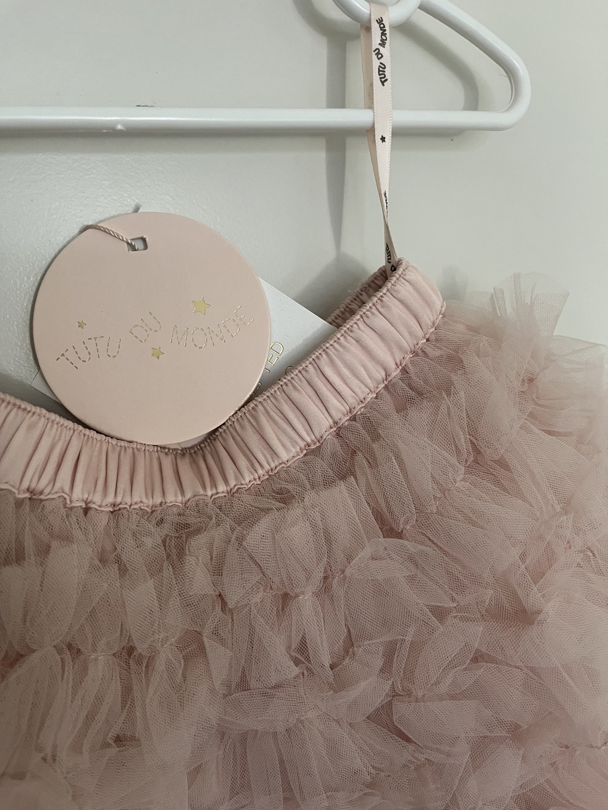 BNWT bebe blush pink tulle tutu skirt Size 18-24months RRP$89
