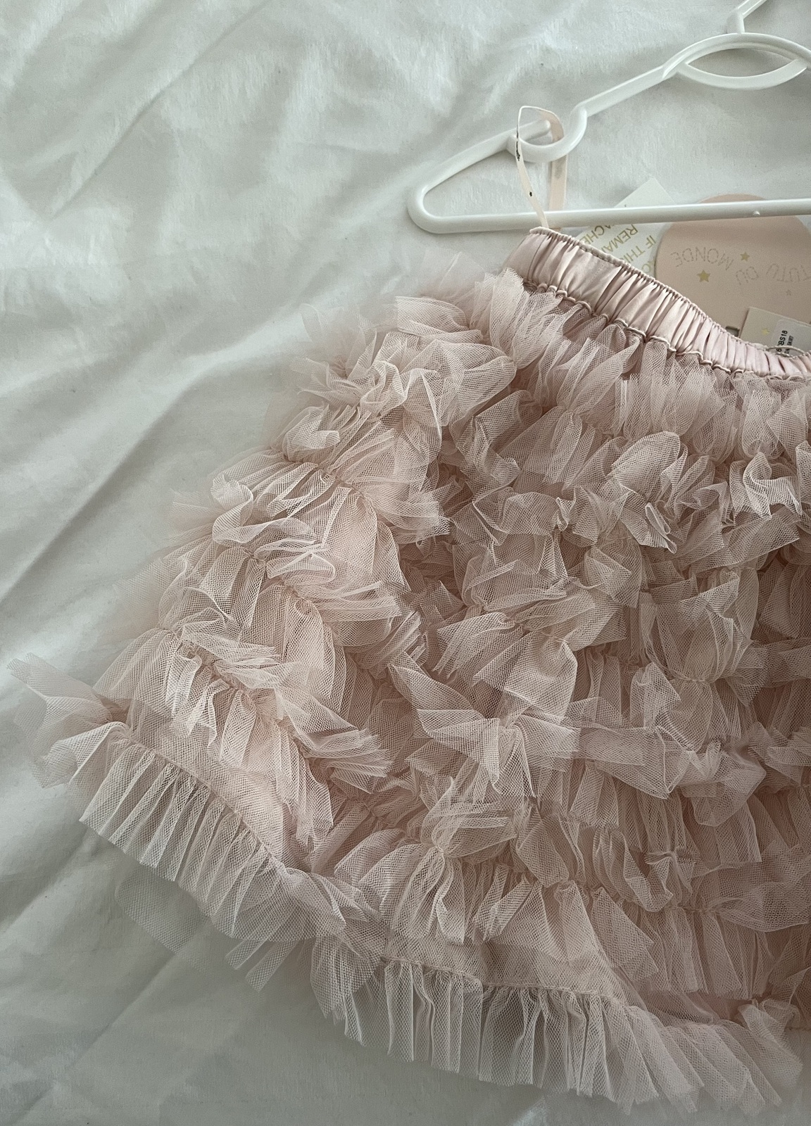 BNWT bebe blush pink tulle tutu skirt Size 18-24months RRP$89
