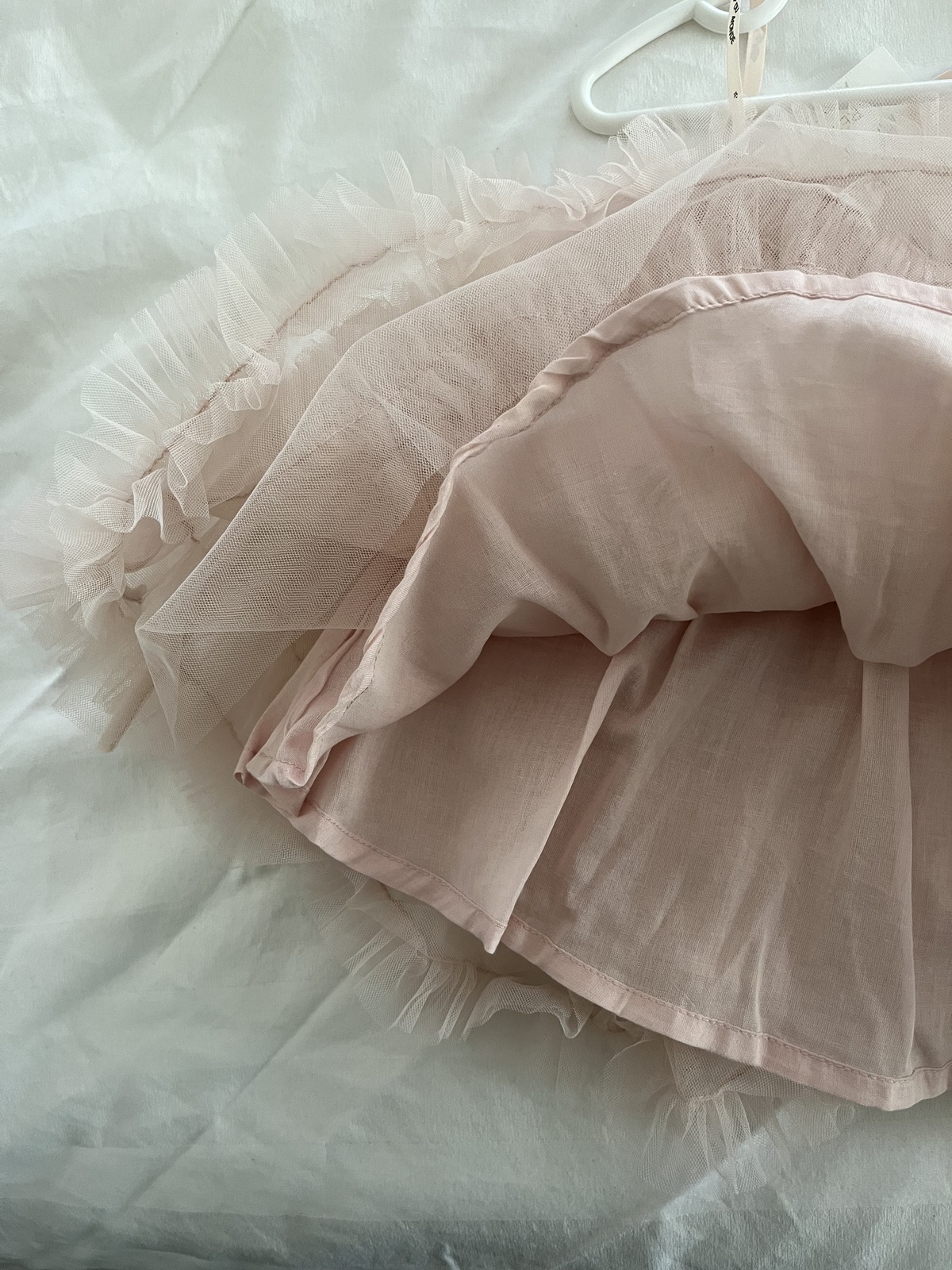 BNWT bebe blush pink tulle tutu skirt Size 18-24months RRP$89