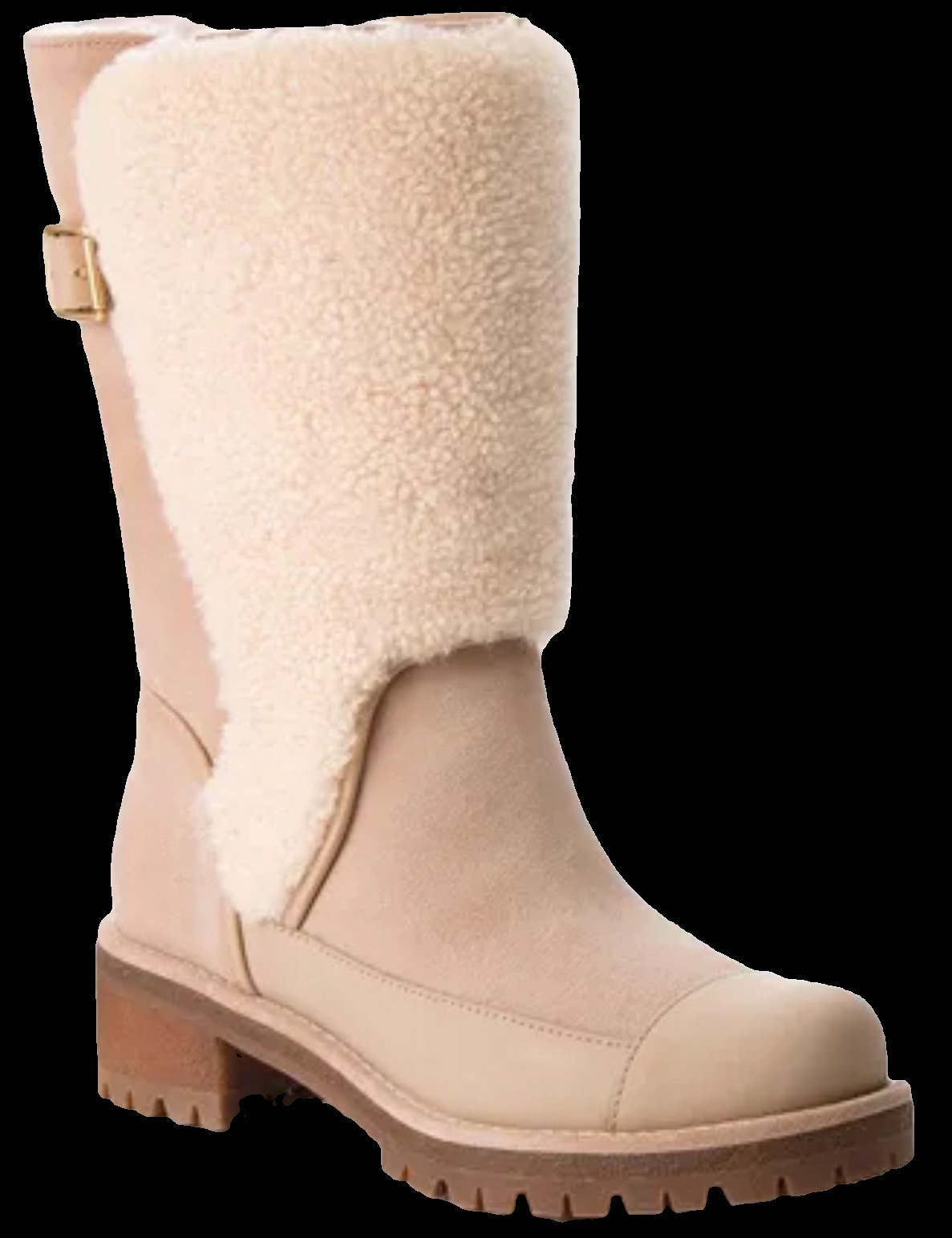  Sloan Cream Shearling Boots