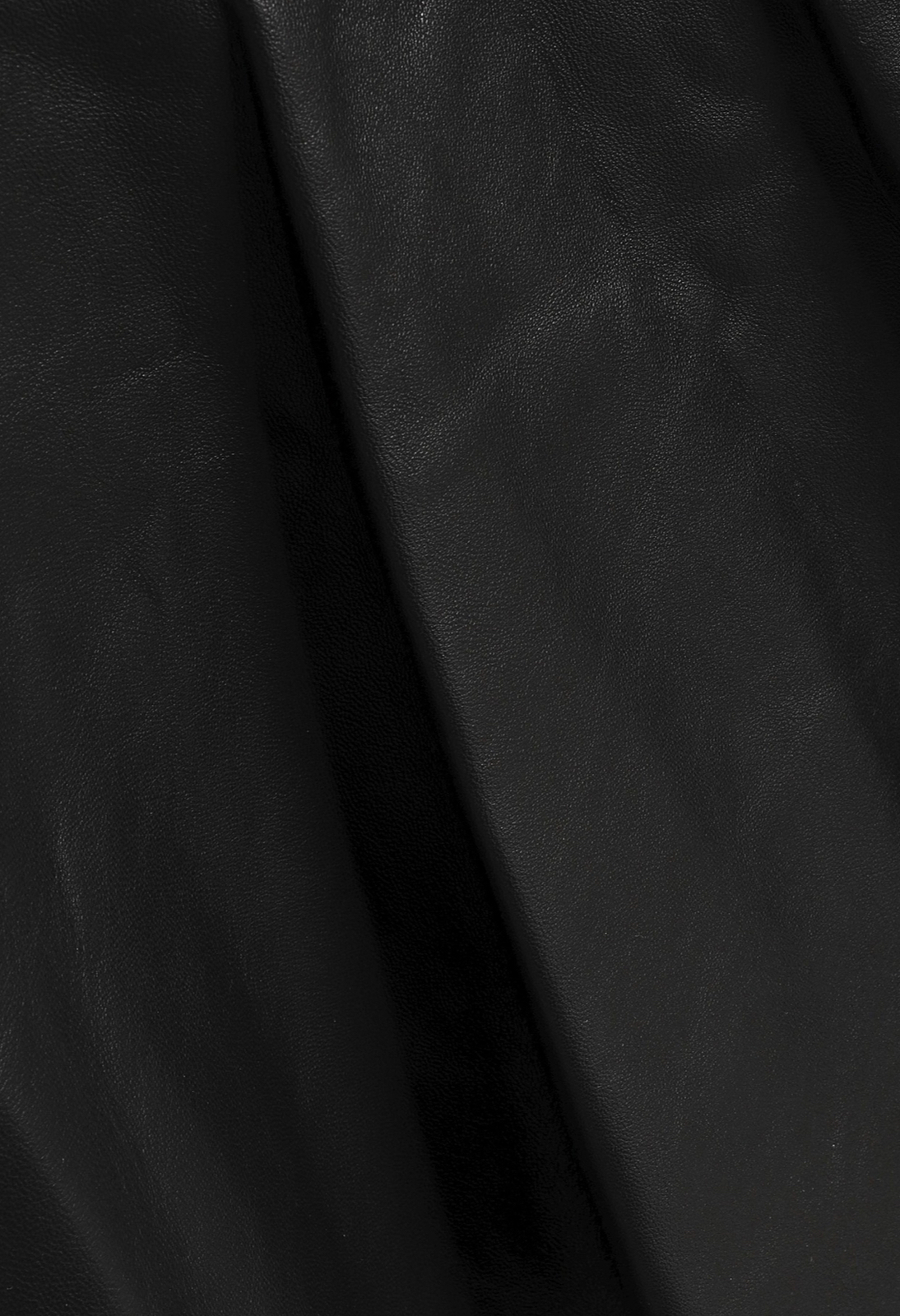 BNWT HELMUT LANG black 100% leather wrap skirt RRP$845 Size S