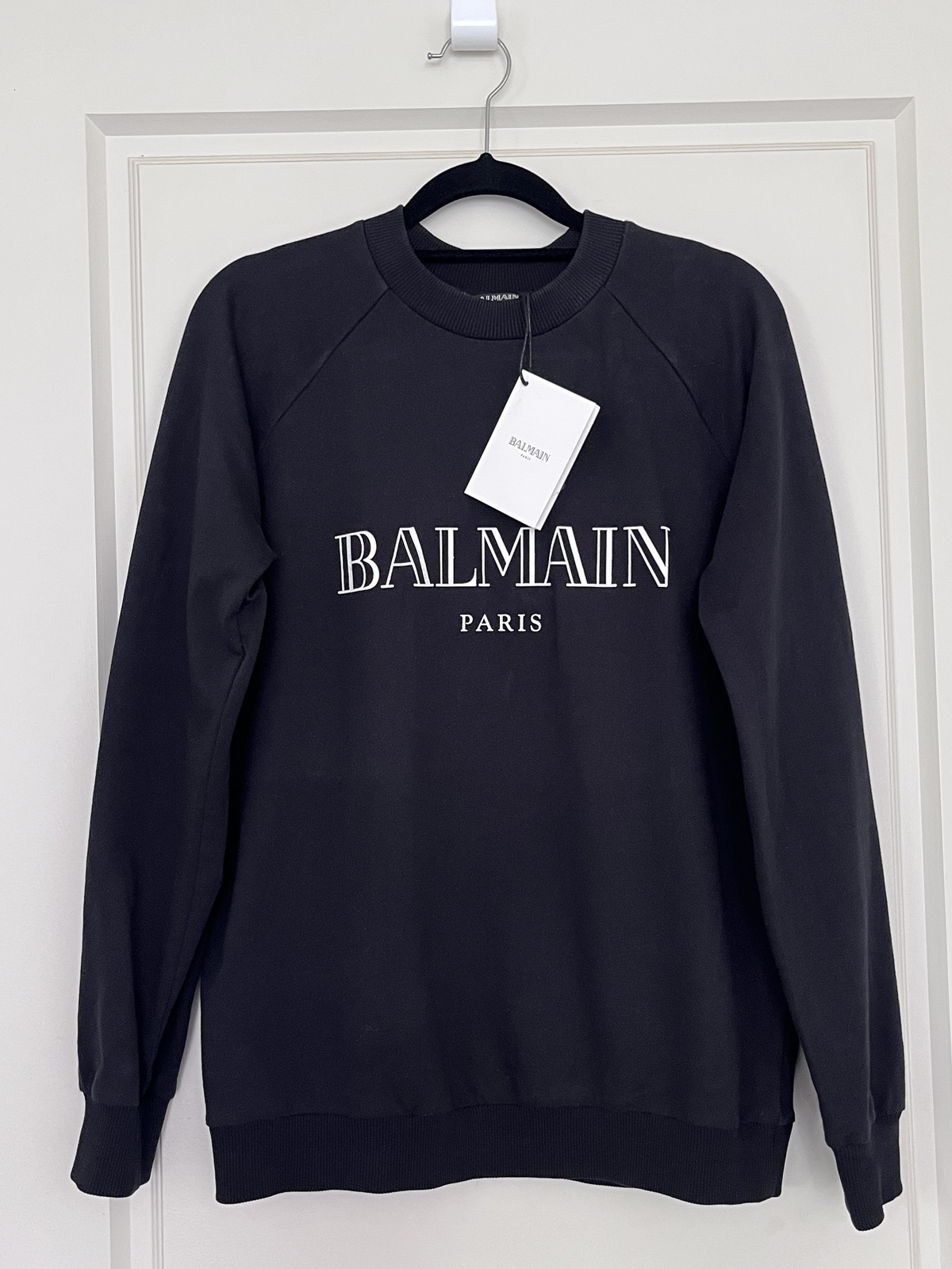 BNWT Black jumper sweatshirt SizeEU 40 RRP$695