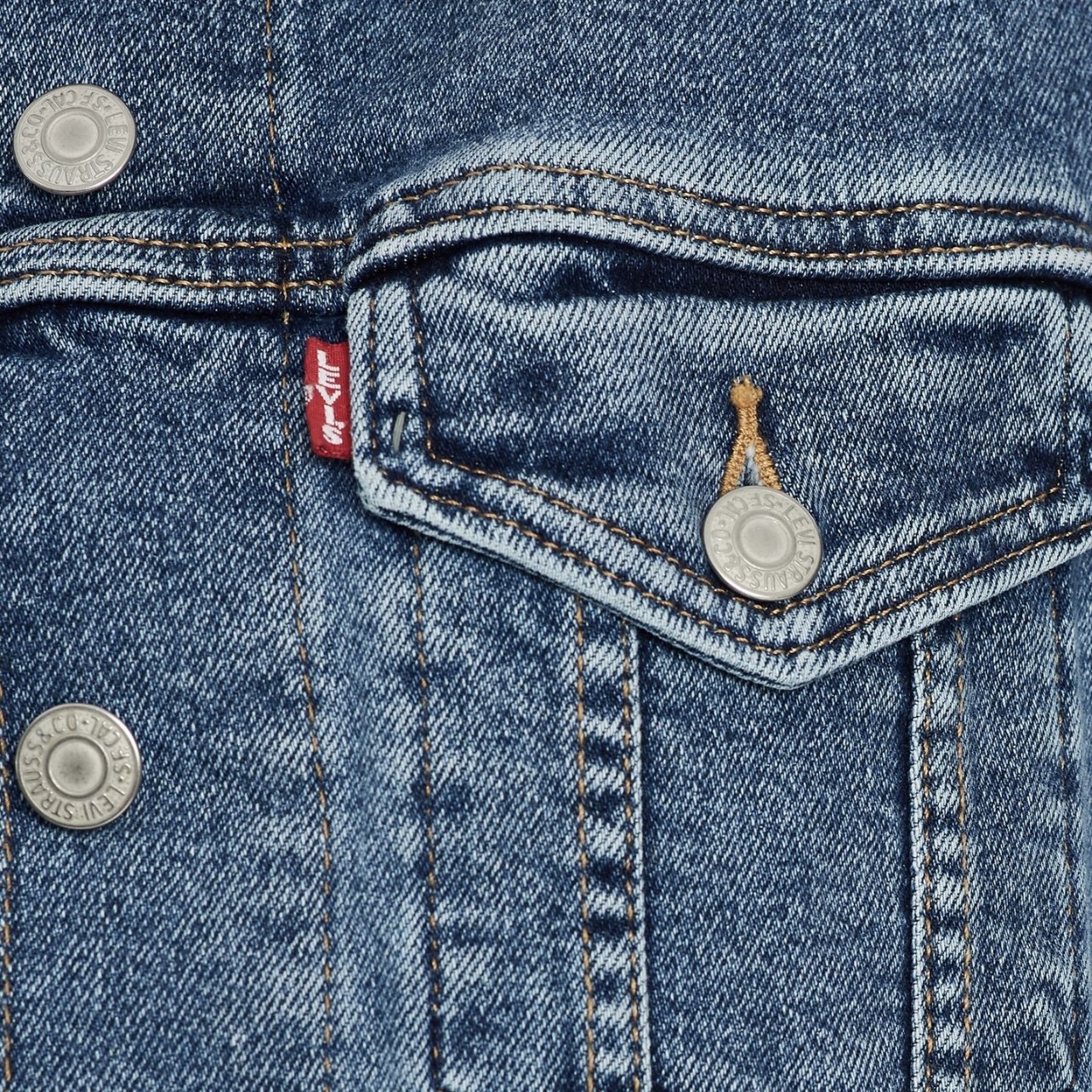 NEW Levi’s Plus Trucker Denim Jacket 