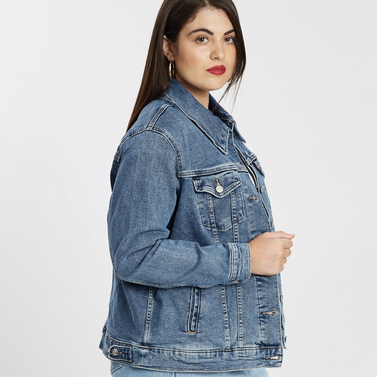 NEW Levi’s Plus Trucker Denim Jacket 
