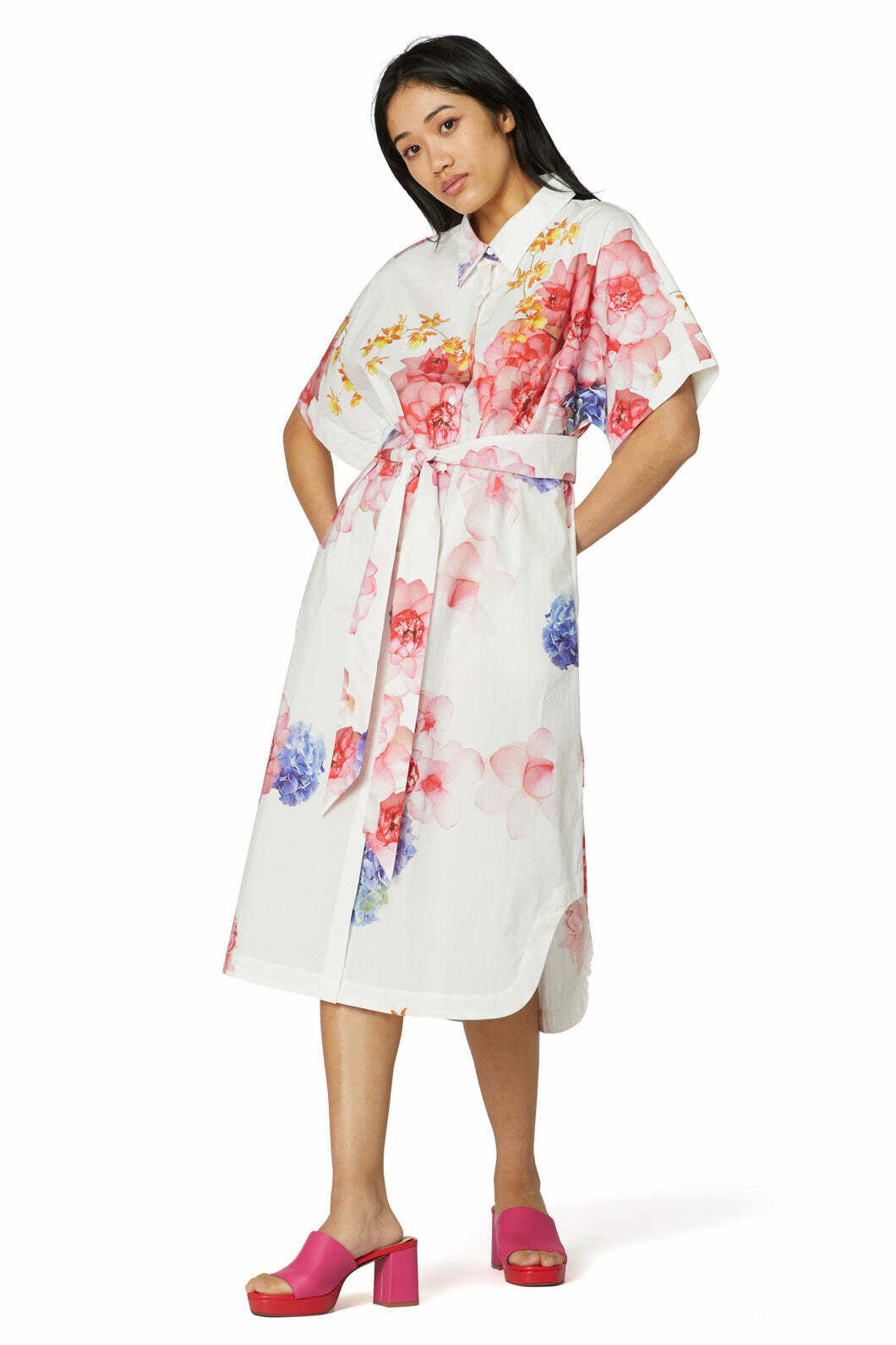 Lotus Long Dress